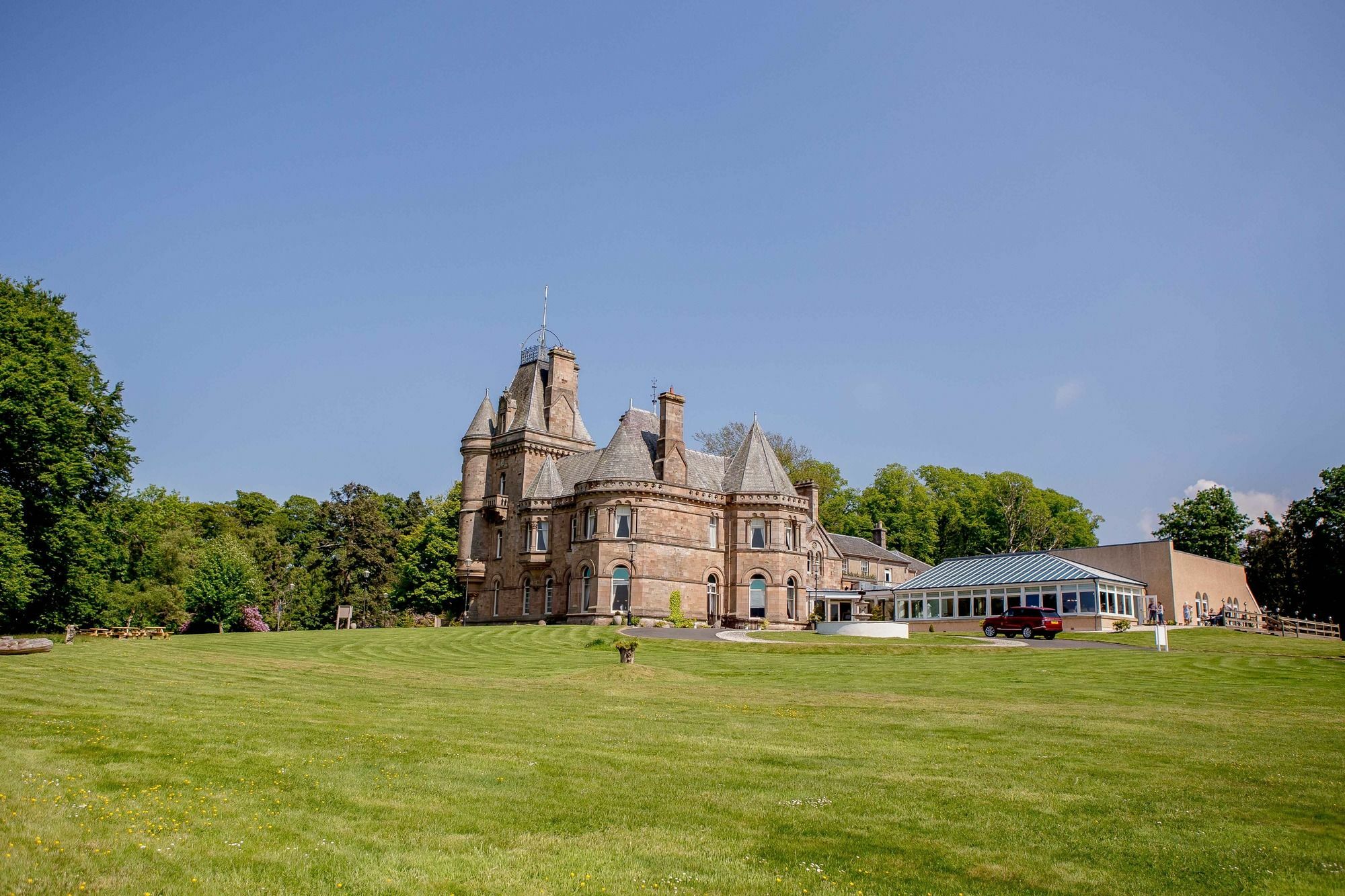 Cornhill Castle Guest House Biggar Bagian luar foto