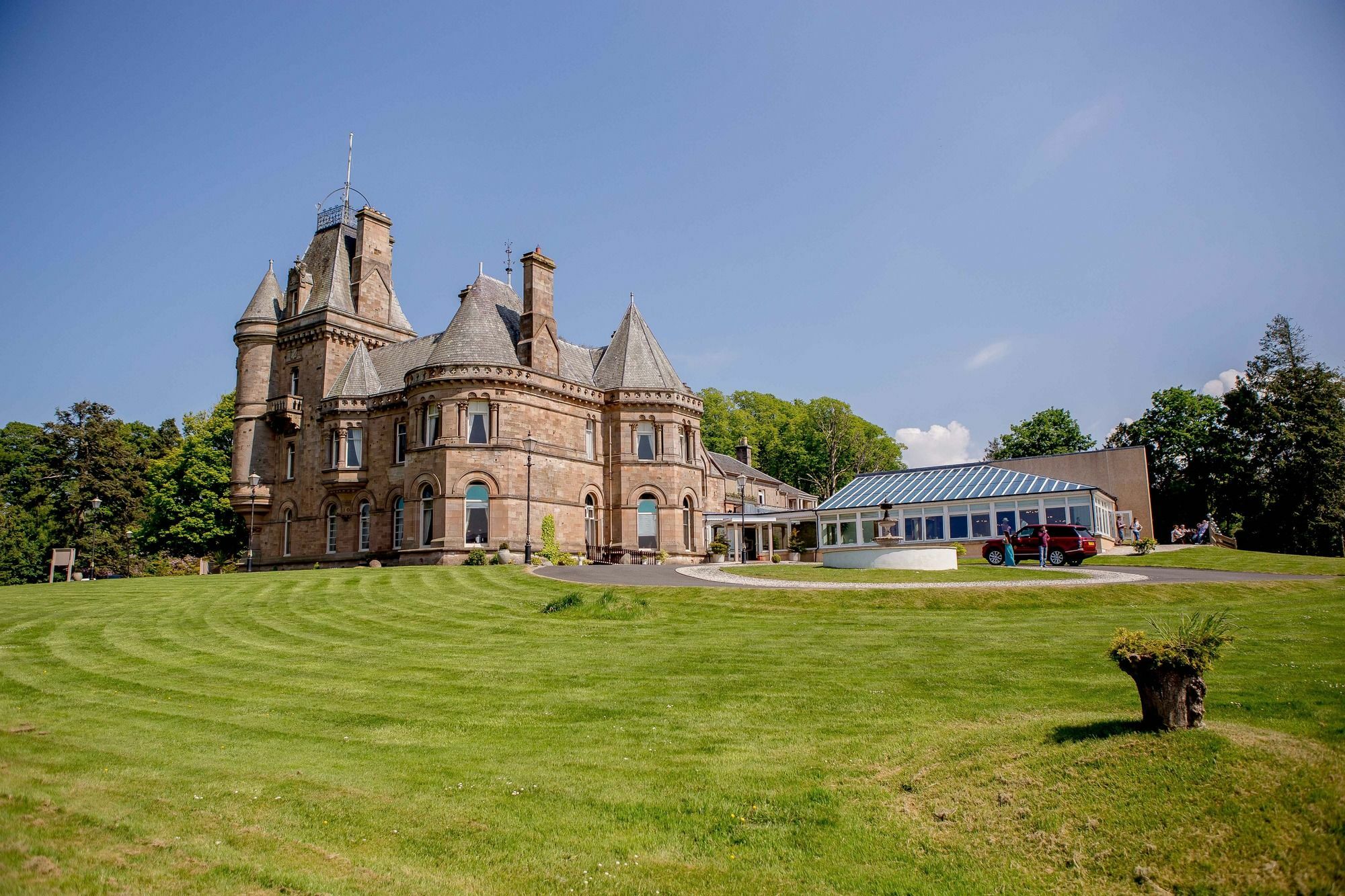 Cornhill Castle Guest House Biggar Bagian luar foto